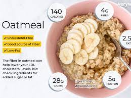 A 100 gram serving of raw oats contain 17 grams of protein and 389 calories. Oatmeal Nutrition Facts And Health Benefits