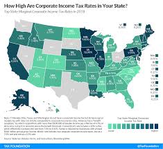 State Corporate Income Tax Rates And Brackets For 2018 Tax