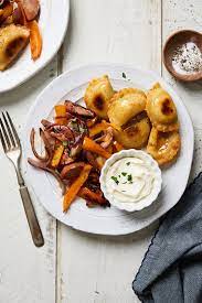 Easy Pierogi Sausage And Veggie Sheet Pan Dinner Olive Mango Recipe Sheet Pan Dinners Sheet Pan Dinners Recipes Sheet Pan Recipes