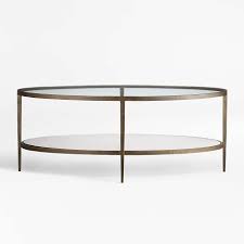 Shop our best selection of 48 in. Clairemont Oval Coffee Table Reviews Crate And Barrel