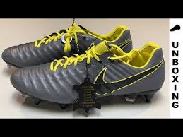 Nike Tiempo Legend 7 Elite Sg Pro Game Over Dark Grey Yellow Youtube