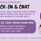 Check-In & Chat for World Stroke Day! event in Luton