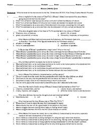 Please, try to prove me wrong i dare you. Moana Film 2016 30 Question Multiple Choice Quiz By Bradley Thompson