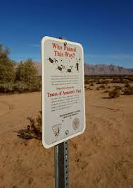 Wonder Valley, CA: January 2016