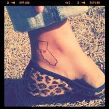I Left My Heart In San Francisco Tattoos California Tattoo State Tattoos