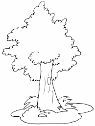 Tree 2 Coloring Page Tree Coloring Page Jungle Coloring Pages Free Coloring Pages