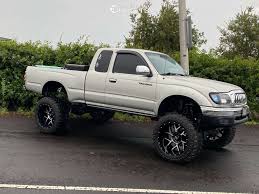 My version of the satoshi grille mod. 2004 Toyota Tacoma Wheel Offset Aggressive 1 Outside Fender Suspension Lift 8 1738740 Custom Offsets