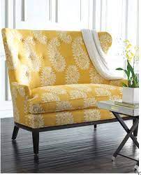 Accent chairs in prints, patterns, and fabrics. Pretty Paisleys For Modern Homes Furniture Yellow Accent Chairs Home Decor