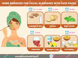 Take the lemon juice and apply it on your blemishes with the cotton ball. Home Remedies For Facial Blemishes Best Homemade Face Packs For Blemishes
