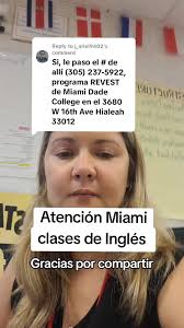 Revest Program Miami Dade College