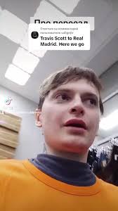 Travis Scott Con La Camida Del Madrid