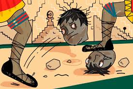 Did Mayan game use ashes of dead rulers to make the balls?