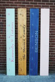 Diy Wooden Growth Chart Tutorial Girls Bedroom Wooden