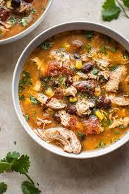 This Easy Chipotle Chicken Soup Is Is Healthy And Spicy You Can Garnish It With Tasty Toppings Chicken Soup Recipes Chipotle Chicken Soup Recipe Soup Recipes