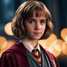 hermione granger with very short bob hair Prompts