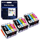 564 Ink Cartridges for Printers to Use with HP DeskJet 3520 3522 ...