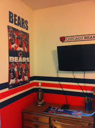 Chicago Bears Boys Bedroom Chicago Bears Room Chicago Bears Kids Room