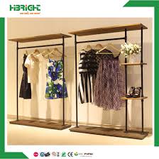 Use a garment rack to keep coats, clothes, and uniforms orderly and ready to go. Wooden Clothes Hanging Garment Rack For Clothing Shop China Garment Racks Coat Stand Made In China Com