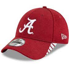 Men S New Era Crimson Alabama Crimson Tide Visor Trim 9forty Adjustable Hat Alabama Crimson Tide Alabama Crimson Crimson Tide
