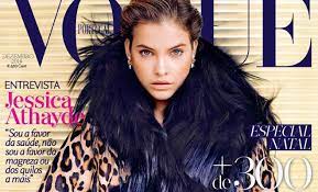 Big blue eyes, fresh angelic face. Barbara Palvin For Vogue Portugal December 2014