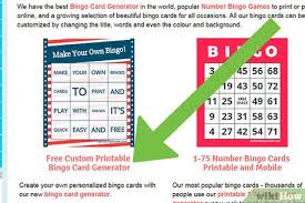 3 Easy Ways To Make Bingo Cards With Pictures Wikihow