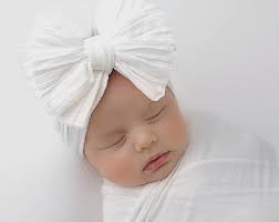 Großer Bogen Baby Stirnband, Großer Bogen Mädchen Kopftuch, Säugling Bogen,  Baby Mädchen Haarbögen, Kleinkind Bögen, Nylon Zopfmuster Bogen Stirnband,  Baby Geschenk