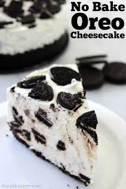 This link is to an external site that may or may not meet accessibility guidelines. No Bake Oreo Cheesecake Secret Tasty Recipe Foods Oreo Cheesecake Recipes Desserts Easy Desserts