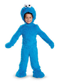 Infant Toddler Cookie Monster Plush Costume