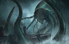 Kraken Attack Kraken Fantasy Monster Fantasy Creatures