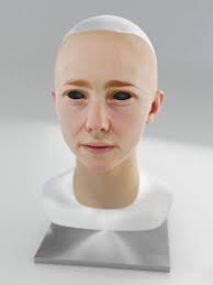 AI female, young and beautiful woman, blonde curly hair, upturned eyebrows,  30 years old, college teacher, looks like Hermione Granger, brown eyes,  quiet glasses ChatAvatar