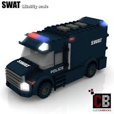 Custombricks De Lego Custom Moc City Swat Police Gign Raid Gru Speznaz Model Instruction Custombricks