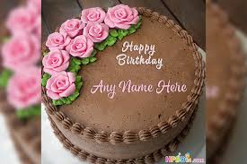Variations include cupcakes , cake pops , pastries , and tarts. Happy Birthday Chocolate Cake With Name Edit