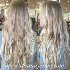 Natural Blonde Root Melting Into Platinum Blonde Balayage Hair By Danni In Denver Co Hair Styles Blonde Balayage Long Hair Styles