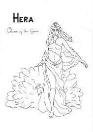 Hera Coloring Page Greek God Mythology Unit Study By Lilatelrunya Arte Greca Arte Mitologia Greca
