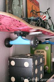Click on images to download skateboard wallmount stl files for your 3d printer. Diy Skateboard Shelves