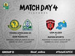 Caf confederations cup fixtures & results. Caf On Twitter It S Caf Confederation Cup Day Take A Look At Matchday 4 Fixtures Totalcafcc