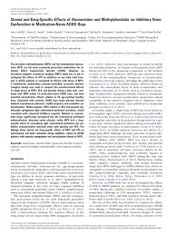 PDF) Shared and Drug-Specific Effects of Atomoxetine and Methylphenidate