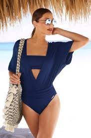 Kimono Sleeve One Piece Swimsuit One Piece Swimsuit Flattering One Piece Swimwear Fashion