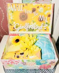 Not only can she use it for everyday activities like going to the gym, but it's also great for future romantic getaways or weekend trips! Will You Be My Girlfriend Gift Box Youarebeautifulbox Girlfriend Gift Box Will You Be My Girlfriend Girlfriend Gifts