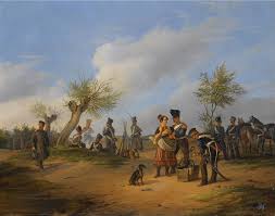 Julius Carl Schulz 1808 1896 Prussian Soldiers At A Bivouac Nicholas I Acquired The Most Extensive Collection Of German Art Among T Russian Art Art German Art
