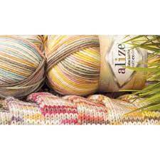 Alize Cotton Gold Plus Multi Color Cotton Yarn Dk Yarn Knitting Cotton Yarn Crochet Cotton Yarn Cotton Blend Yarn Multicolor Baby Agujas De Tejer Hilo Ganchillo
