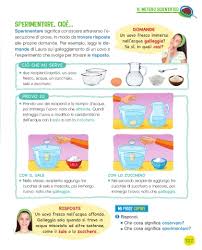 Rompere un uovo fresco dentro ad una ciotola e ad un piattino; Page 129 Che Idea3 Discipline