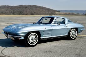 Image result for Silver Blue 1963 Corvette
