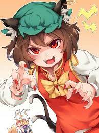 touhou 東方 橙 かわいい絵 イラスト