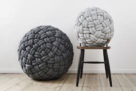 material knit chloros インテリア 収納 プーフ クッションカバー おしゃれ