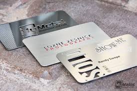 Our state of the art production capabilities allows us to cut through the steel with incredible precision and to etch the metal surface with bespoke fonts and graphics. Stainless Steel Cards Choose Your Finish Metal Business Cards My Metal Business Card World Leader In Metal Cards