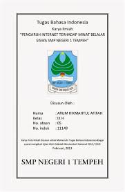 Contoh karya ilmiah bentuk semi formal tentang pendidikan. Yuk Baca Contoh Makalah Karya Ilmiah Bentuk Semiformal