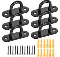 Amazon.com: Dairzitv 6 PCS M6 Stainless Steel Ceiling Hooks ...