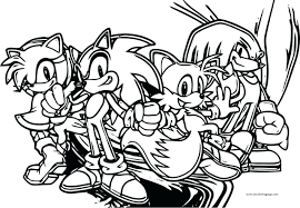 Developed by christian whitehead, headcannon, and pagodawest games in collaboration with sega of america, sonic mania releases digitally summer 2017 for sony playstation 4, microsoft xbox one, nintendo switch and pc. Sonic And Friends Coloring Pages Coloring Home