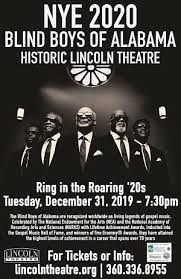Nye 2020 Blind Boys Of Alabama Lincoln Theatre